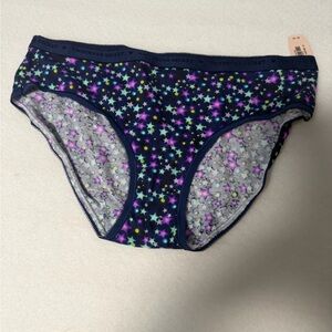 Vintage Victoria's Secret Starry Underwear - Navy Purple and Blue Medium